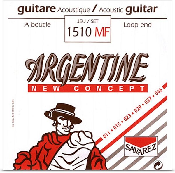 Savarez 1510MF Standard Argentine Jazz Guitar Strings, Main