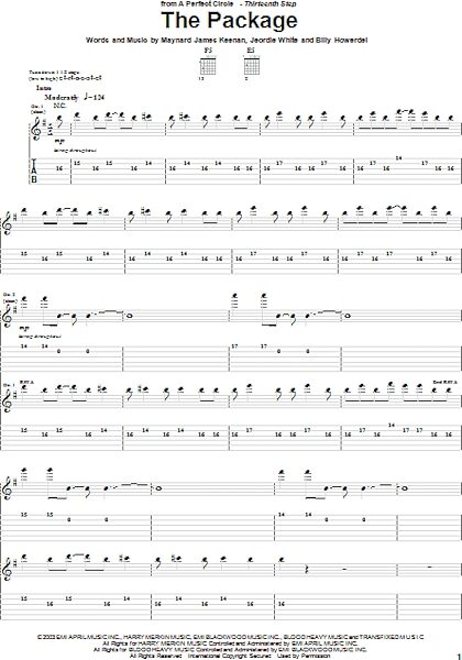 The Package - Guitar TAB, New, Main