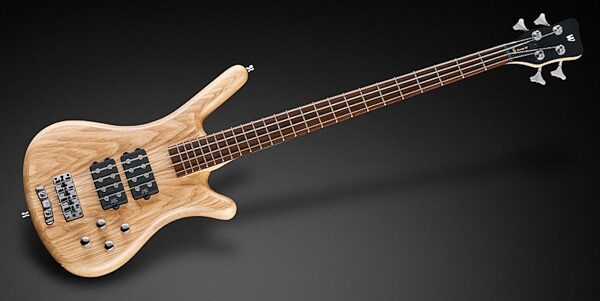 Warwick RockBass Corvette Double Buck Electric Bass, Angled Front