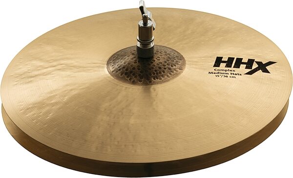 Sabian HHX Complex Medium Hi-Hat Cymbals (Pair), 15 inch, Action Position Back