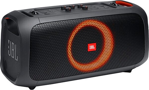 JBL PartyBox On-The-Go Portable Bluetooth Speaker, Action Position Back
