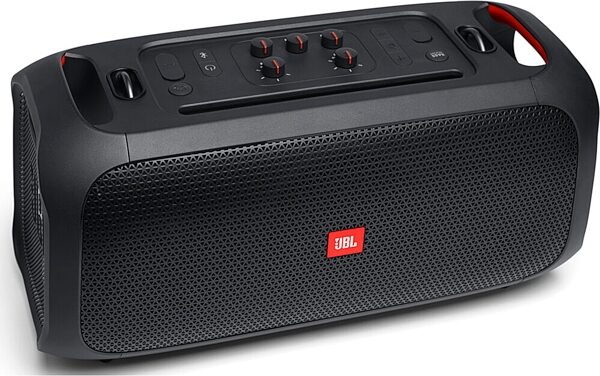 JBL PartyBox On-The-Go Portable Bluetooth Speaker, New, Action Position Back