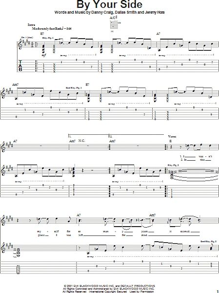 By Your Side - Guitar TAB, New, Main