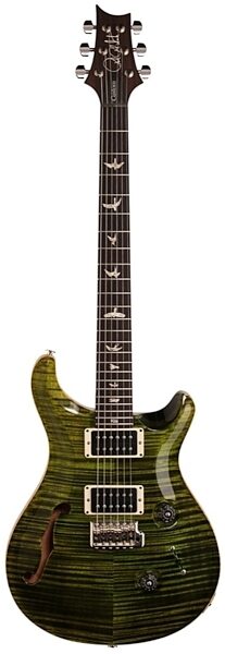 PRS Paul Reed Smith Custom 24 10-Top Semi-Hollowbody Electric Guitar, Jade