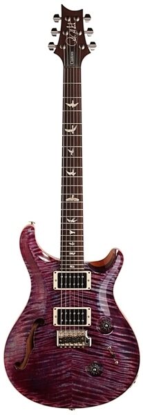 PRS Paul Reed Smith Custom 24 10-Top Semi-Hollowbody Electric Guitar, Violet