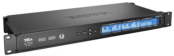 MOTU 16A Thunderbolt, AVB Ethernet, and USB Audio Interface, New, Main