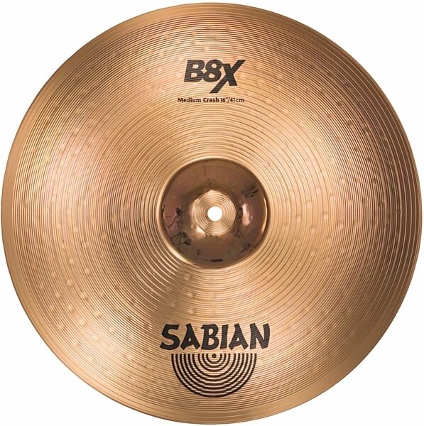Sabian B8X Medium Crash Cymbal, 16 inch, Main