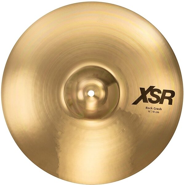 Sabian XSR Rock Crash Cymbal, Angled Front