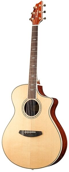 Breedlove Stage Exotic Concert CE Spruce Top Cocobolo Back and Sides Acoustic-Electric Guitar (with Gig Bag), Main