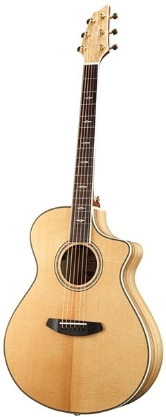 Breedlove Stage Exotic Concert CE Spruce Top Myrtle Back and Sides Acoustic-Electric Guitar (with Gig Bag), View 4