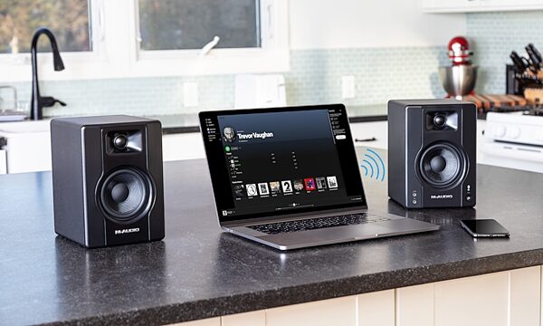 M-Audio BX4 BT Powered Studio Monitors, Pair, Main