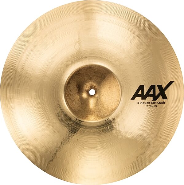 Sabian AAX X-Plosion Fast Crash Cymbal, Traditional, 17 inch, Action Position Back