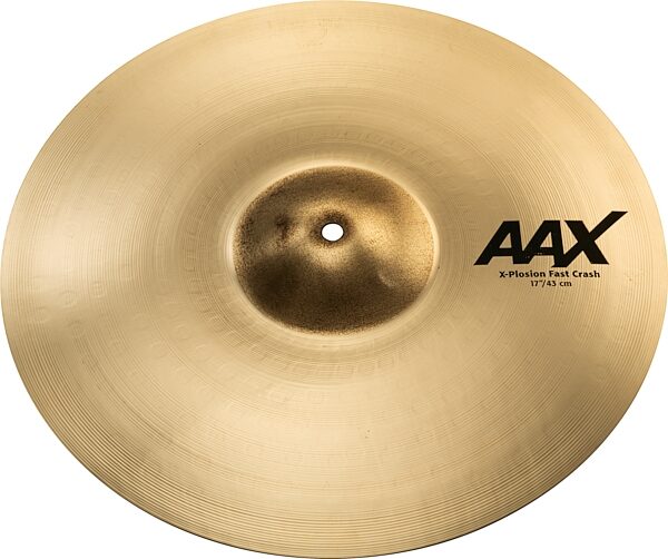 Sabian AAX X-Plosion Fast Crash Cymbal, Traditional, 17 inch, Action Position Back