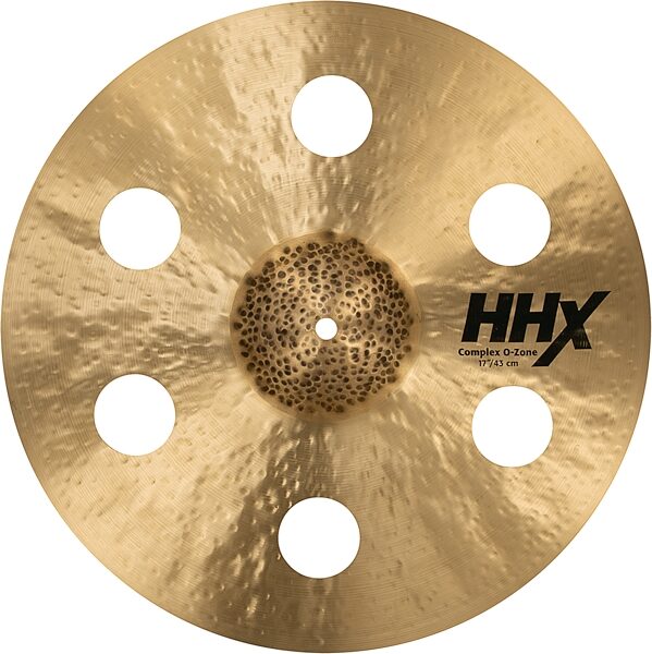 Sabian HHX Complex O-Zone Crash Cymbal, 17 inch, Action Position Back