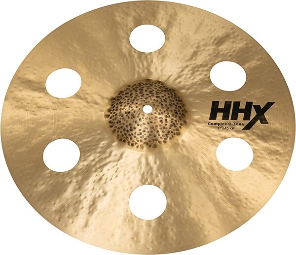Sabian HHX Complex O-Zone Crash Cymbal, 17 inch, Action Position Back