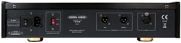 Lindell Audio 17XS MkII FET Compressor and Limiter, Rear