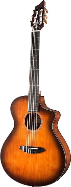 Breedlove Discovery Concert Nylon CE Acoustic-Electric Guitar, Action Position Back