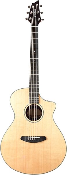 Breedlove Pursuit Exotic Concert CE Sitka Myrtle Acoustic-Electric Guitar, Action Position Back