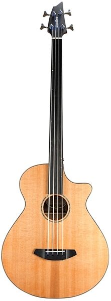 Breedlove Solo Jumbo Fretless CE Acoustic-Electric Bass (with Gig Bag), Main