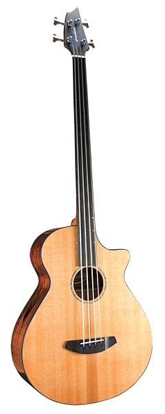 Breedlove Solo Jumbo Fretless CE Acoustic-Electric Bass (with Gig Bag), ve