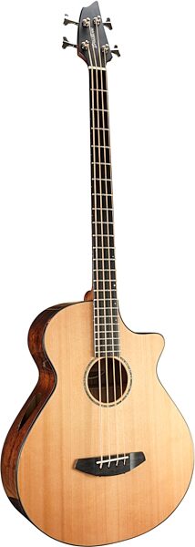 Breedlove Solo Jumbo Red Cedar and Ovangkol CE Acoustic-Electric Bass, Action Position Back