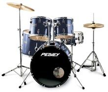 Peavey International Series II 5-Piece Drum Kit, Deep Ocean