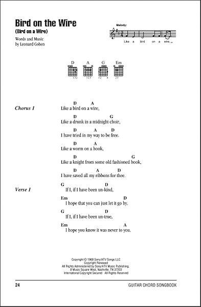 Live Wire - Guitar Chords/Lyrics