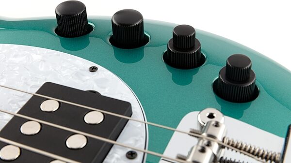 Ernie Ball Music Man BFR Bongo 6HH Electric Bass (with Case), Detail Control Panel