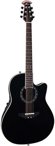 Ovation 1861AX Standard Balladeer Super-Shallow Bowl Acoustic-Electric Guitar, Main