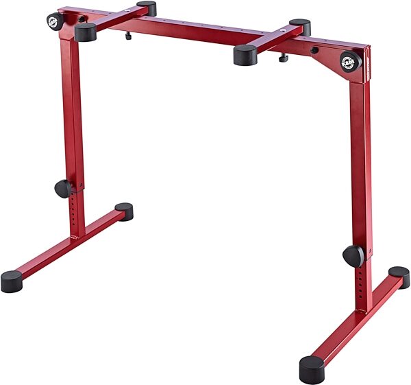 K&M 18820 Omega Pro Keyboard Stand, Red, Main