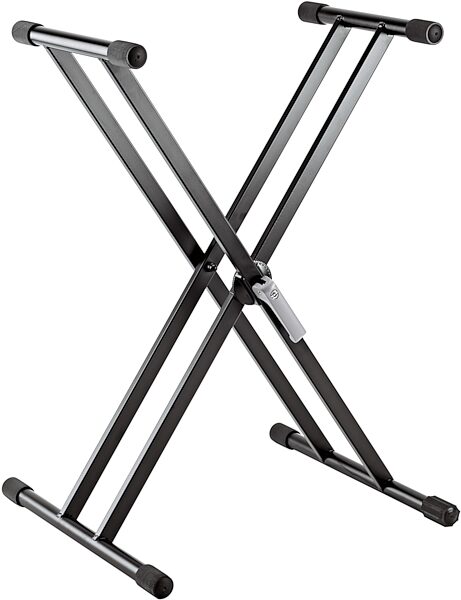 K&M 18997 Keyboard Stand, Action Position Back