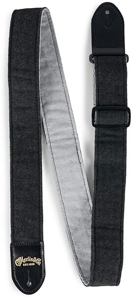 Martin Sea Wool Guitar Strap, Charcoal Tweed, Main