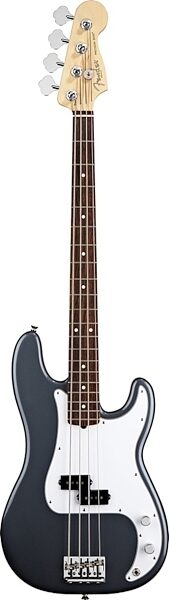 Fender American Standard Precision Electric Bass, Rosewood Fingerboard with Case, Jade Pearl