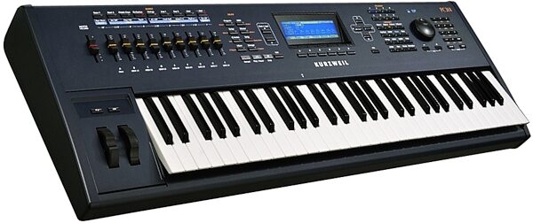 Kurzweil PC361 61-Key Performance Controller Keyboard, Angle