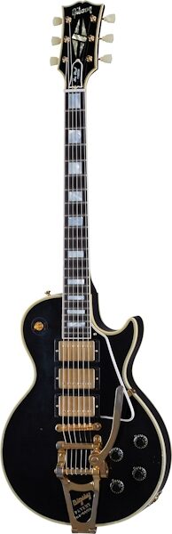 Gibson Custom 1957 Les Paul Custom Bigsby Murphy Lab Lightly Aged Electric Guitar (with Case), Main