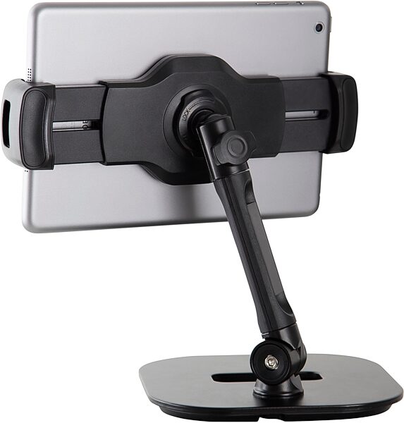K&M 19800 Tablet/Smartphone Desk Stand, Black, Detail Side