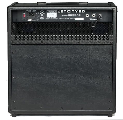 Jet City JCA2112RC Guitar Amplifier Combo Design by Soldano (20 Watts), Rear