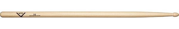 Vater Hickory Drumsticks, 1A, Wood Tip, Pair, Action Position Back