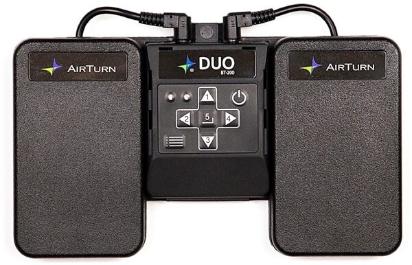 AirTurn DUO 200 Dual Wireless Pedal Controller, view