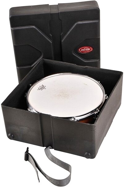 SKB Roto-Molded Snare Drum Case, Square, 5 inch x 15 inch, 1SKB-D0515, Alt