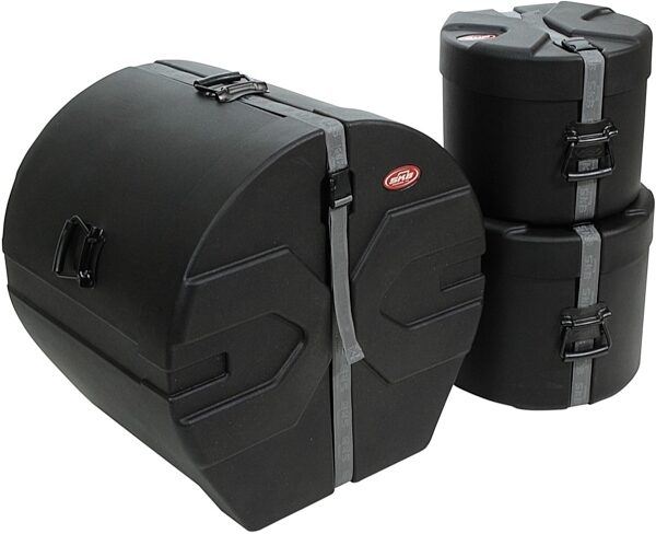 SKB Roto Molded Drum Case Package, SKB-DRP1, Set 1, Includes D1822/ D1012/ D1214, Alt