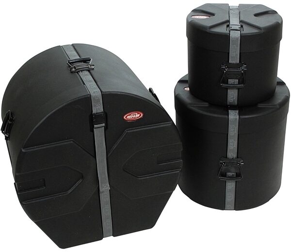 SKB Roto Molded Drum Case Package, SKB-DRP2, Set 2, Includes D1822/ D1012/ D1616, Alt