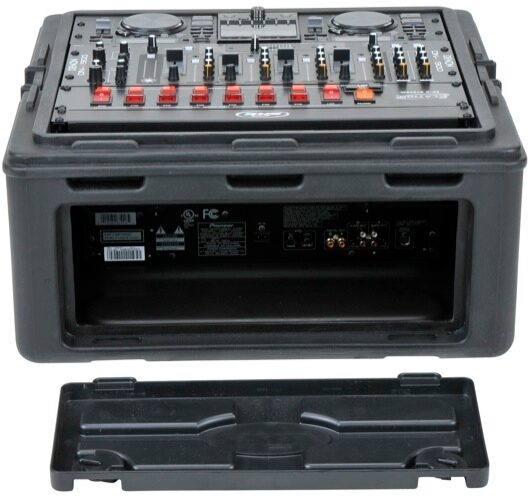 SKB R102 Audio and DJ Rack Case, New, Back Panel Off