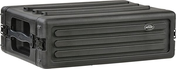 SKB Roto-Molded Shallow Rack Case, 3-Space, Action Position Back