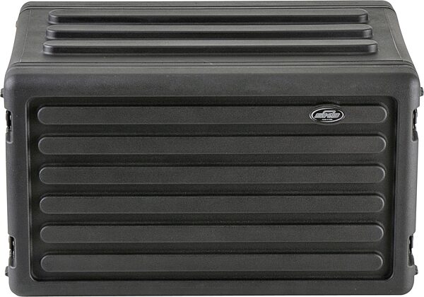SKB Roto-Molded Shallow Rack Case, 6-Space, Action Position Back