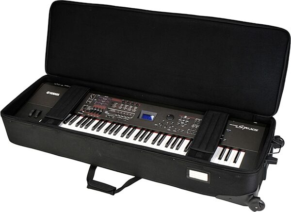 SKB Keyboard Soft Case, 1SKB-SC76KW, 76-Key, Blemished, Action Position Back