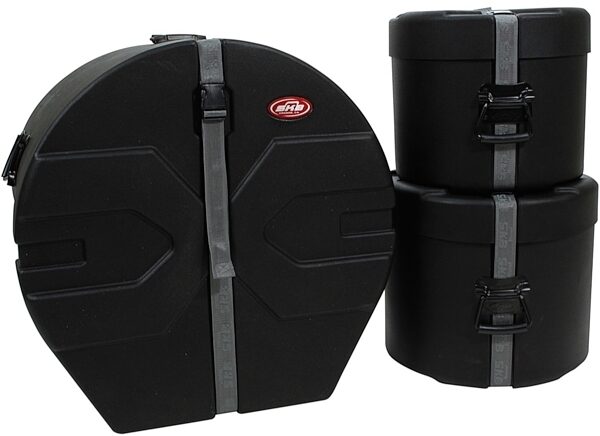 SKB Roto Molded Drum Case Package, SKB-DRP1, Set 1, Includes D1822/ D1012/ D1214, Alt
