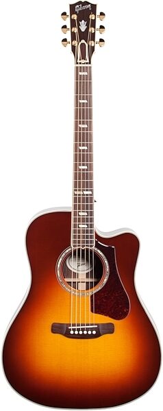 Gibson Limited Edition 2018 Hummingbird Supreme Avant Garde Acoustic-Electric Guitar (with Case), Full Straight Front