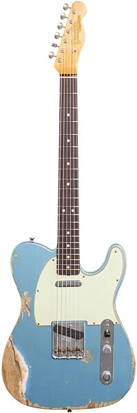 Fender Custom Shop '63 Heavy Relic Telecaster Electric Guitar (with Case), Full Straight Front