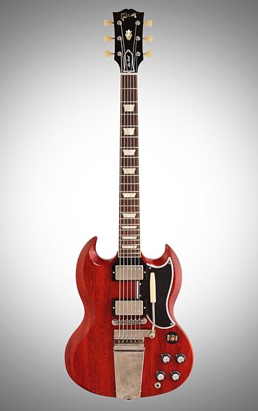 Gibson SG Standard Reissue 2014 VOS Electric Guitar, with Maestro Tremolo (and Case), Full Straight Front